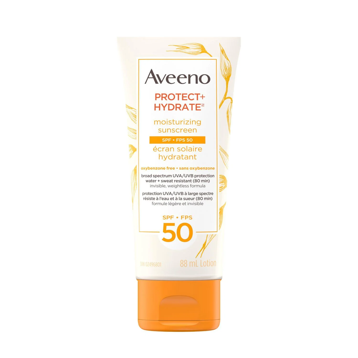 Aveeno Protect And Hydrate, Moisturizing Sunscreen - 88 mL - Image 2