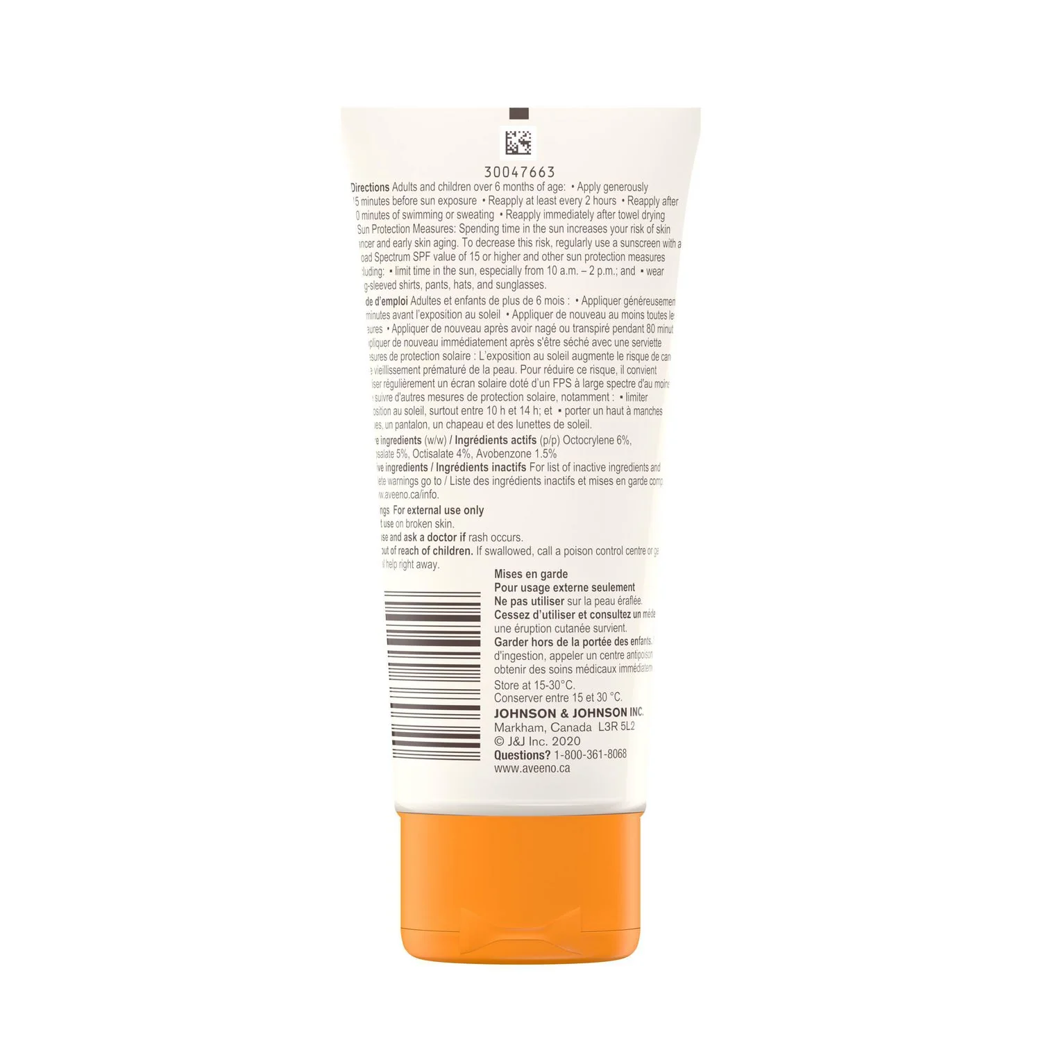 Aveeno Protect And Hydrate, Moisturizing Sunscreen - 88 mL - Image 3