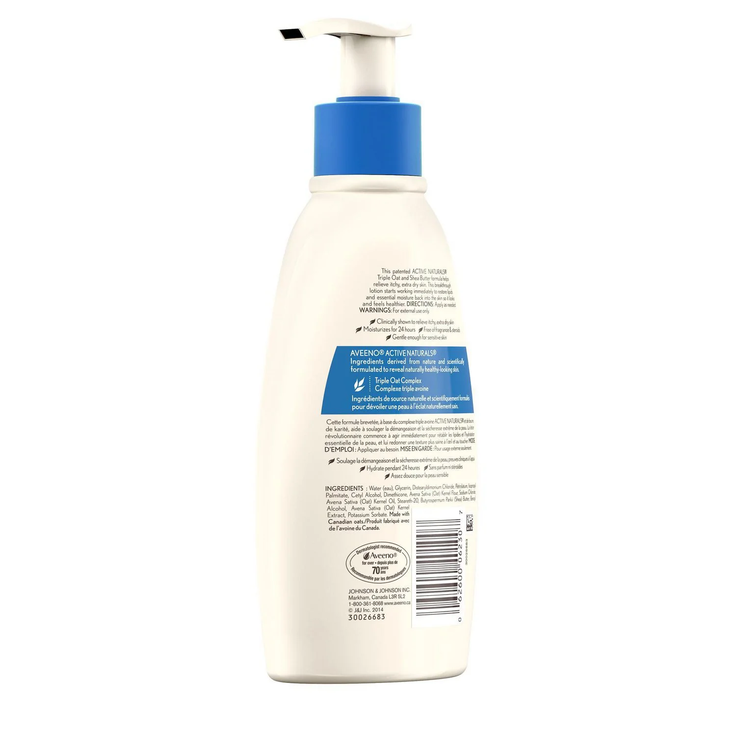 Aveeno Skin Relief Moisturizing Body Lotion with Shea Butter - Image 3