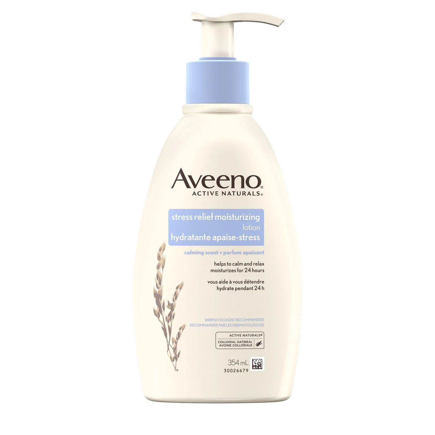 Aveeno Stress Relief Moisturizing Lotion, Calming Scent - 354 ml