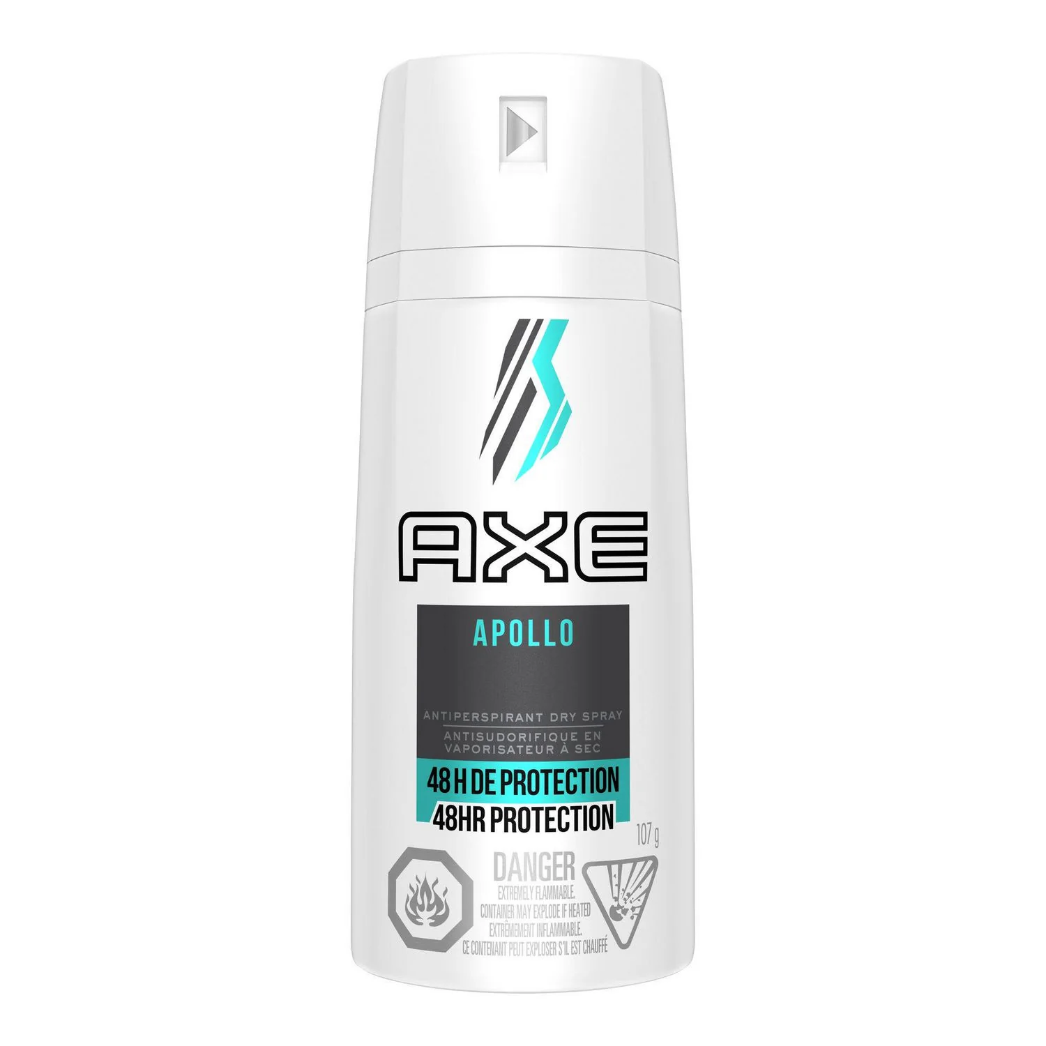 Axe Apollo Antiperspirant Dry Spray 48 Hour Protection - 107 g