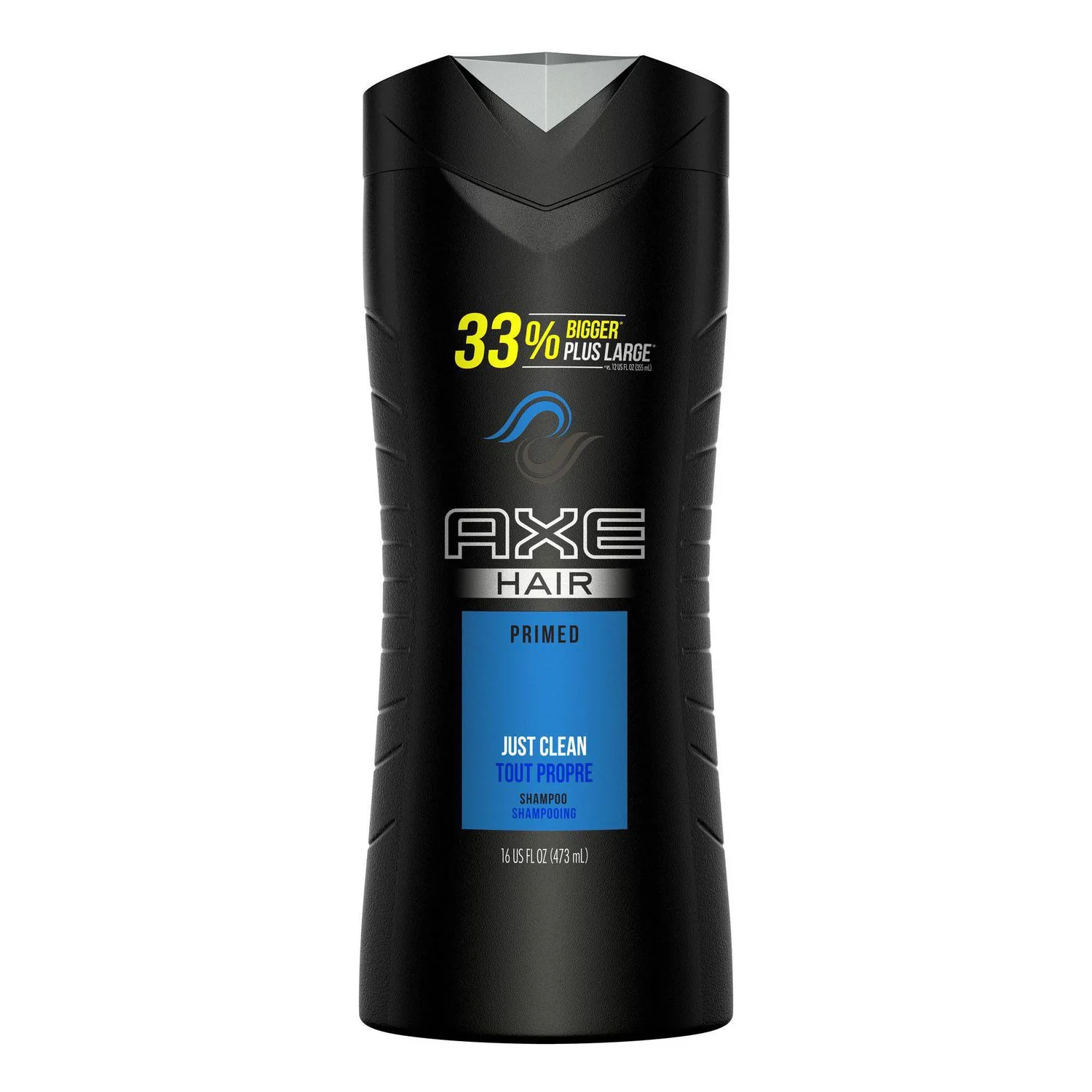 Axe Hair Primed Shampoo, Just Clean - 473 ml