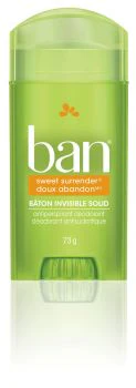 Ban Invisible Solid Antiperspirant & Deodorant - 73 g - Image 2