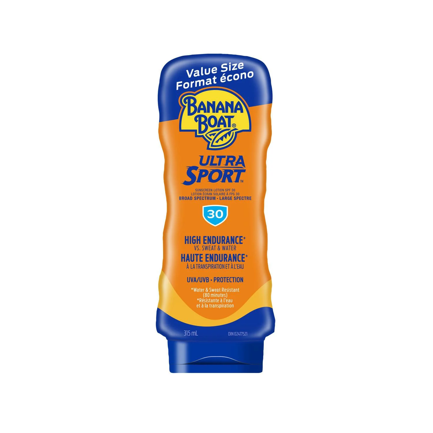 Banana Boat Ultra Sport Clear Sunscreen Lotion, High Endurance VS. Sweat And Water, SPF 30