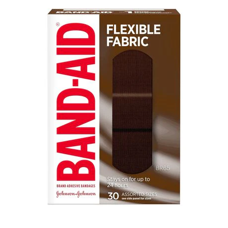 Band-Aid Flexible Fabric Adhesive Bandages, Assorted Sizes - 30 bandages - Image 3