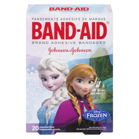 Band-Aid Kids Adhesive Bandages, Disney Frozen - 20 assorted bandages