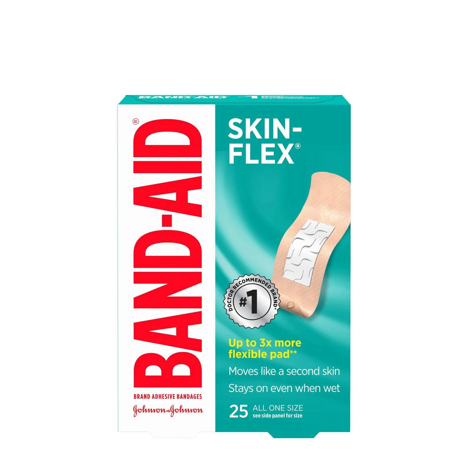 Band-Aid Skin-Flex Adhesive Bandages - 25 bandages