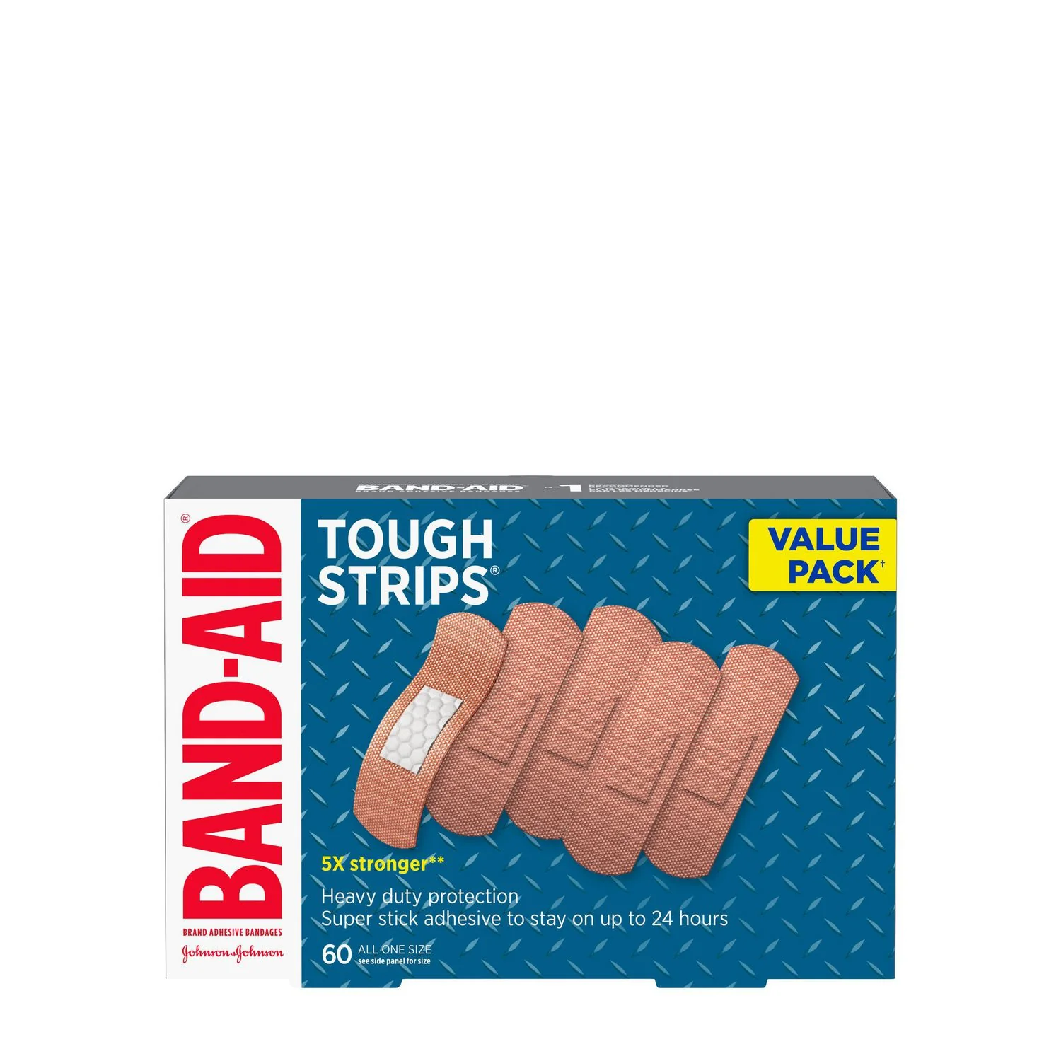 Band-Aid Tough Strips, All One Size Adhesive Bandages - Image 2