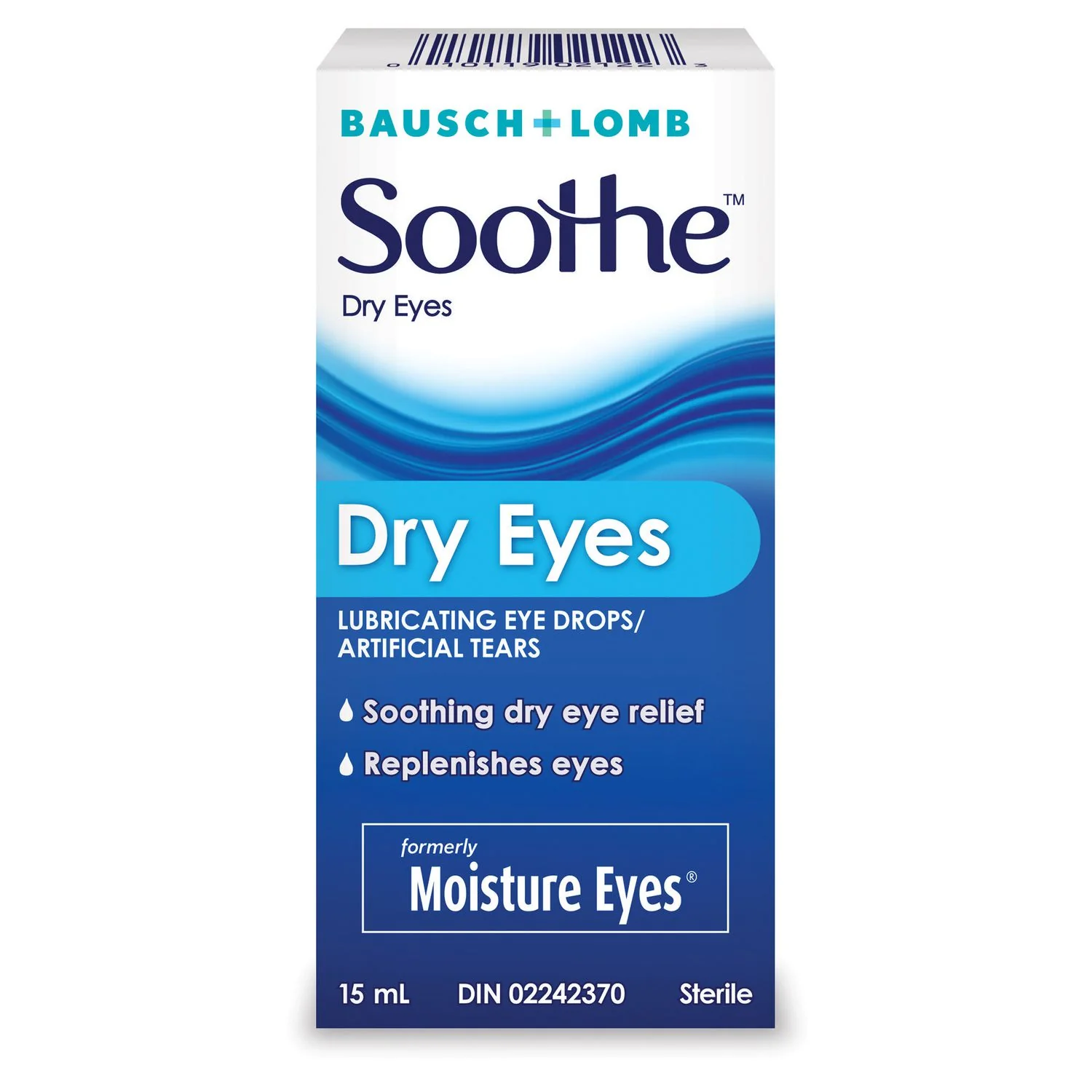 Bausch + Lomb Soothe Dry Eyes Lubricating Eye Drops - 15 ml
