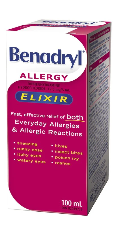 Benadryl Allergy Elixir - 100 ml