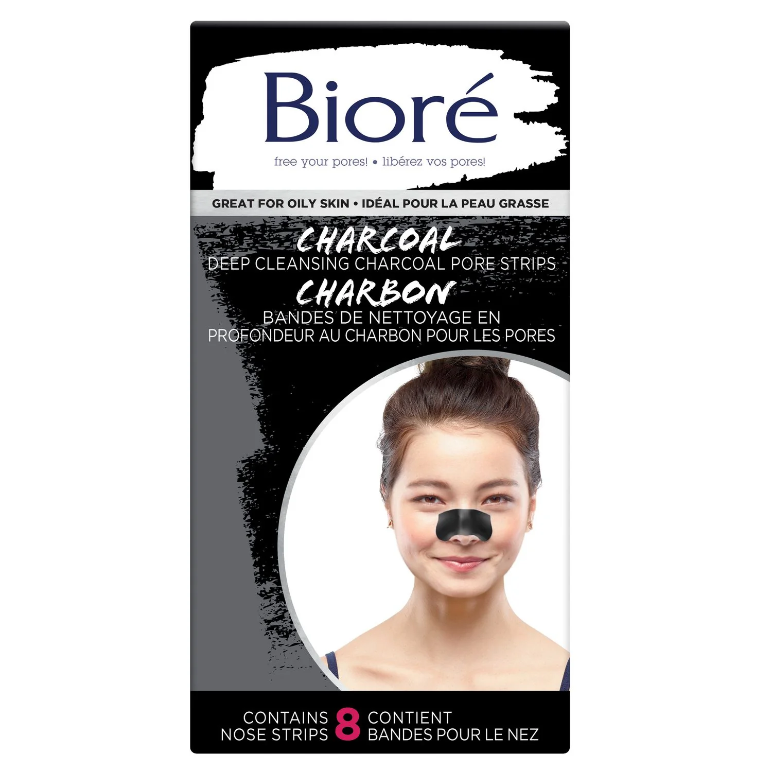 Biore Deep Cleansing Charcoal Pore Strips