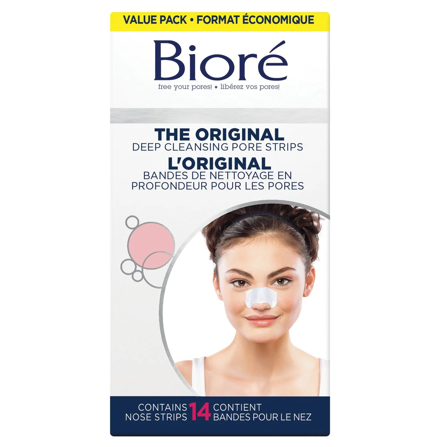 Biore Deep Cleansing Pore Strips, The Original