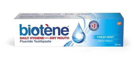 Biotene Fluoride Toothpaste, Fresh Mint - 100 ml
