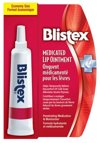 Blistex Medicated Lip Ointment, Penetrating Medication and Moisturizer - 11 g