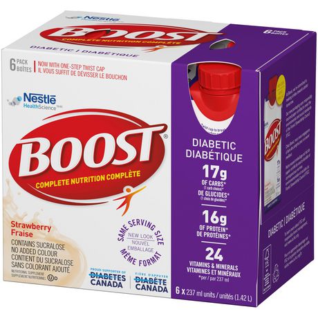 Boost Complete Nutrition, Diabetic - 6 x 237 ml - Image 3