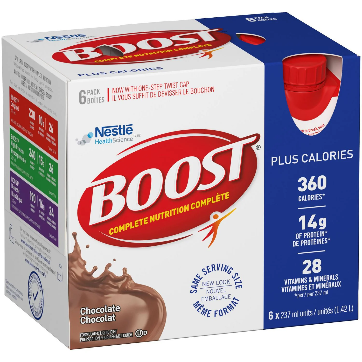 Boost Formulated Liquid Diet Plus Calories - 6 unit x 237 ml - Image 2