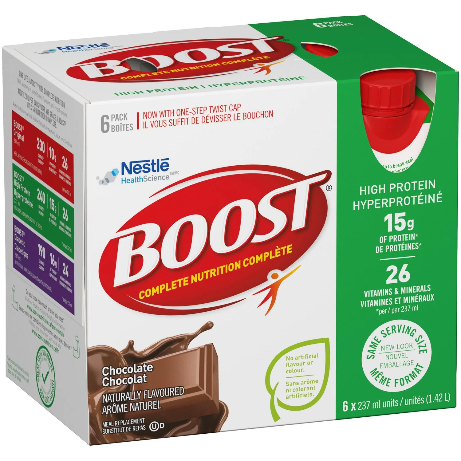Boost High Protein Meal Replacement - 6 x 237 ml