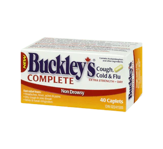 Buckley's Complete Cough, Cold, & Flu Extra Strength, Non-Drowsy, Day - 24 caplets - Image 2