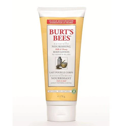 Burt's Bees Naturally Nourishing Milk & Honey Body Lotion - 170g