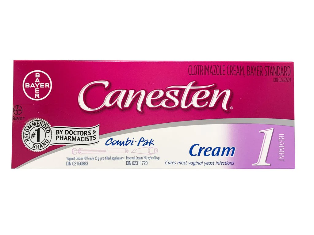 Canesten Cream Combi-Pak - 1 treatment