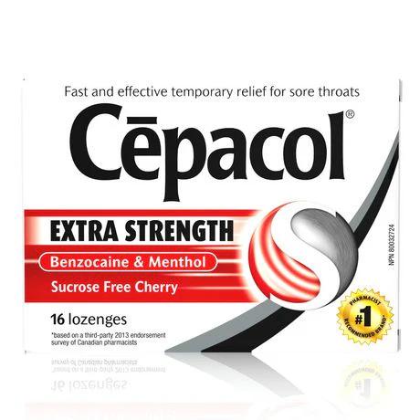 Cepacol Extra Strength, Sucrose Free- 16 lozenges