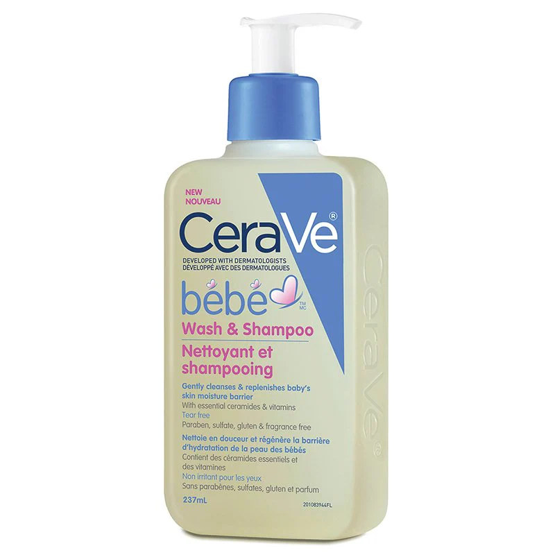 Cerave Bebe Baby Wash & Shampoo - 237 ml