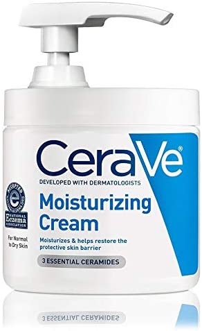 Cerave Moisturizing Cream For Normal To Dry Skin With Pump- 453 g