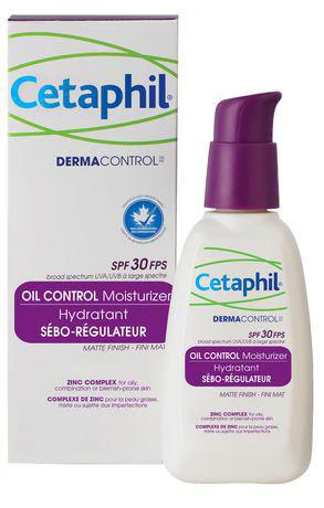 Cetaphil Derma Control Oil Control Moisturizer with SPF 30 - 120 ml