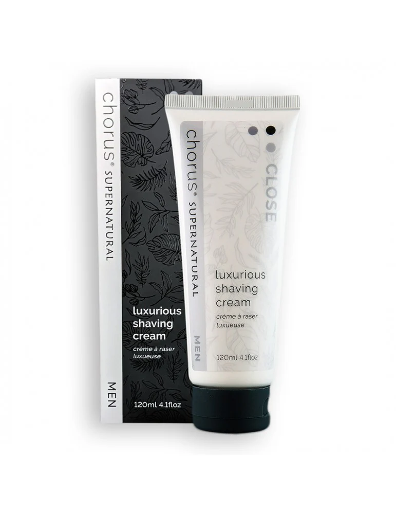 Chorus Supernatural Close - Luxurious Shaving Cream for Men - 120 ml