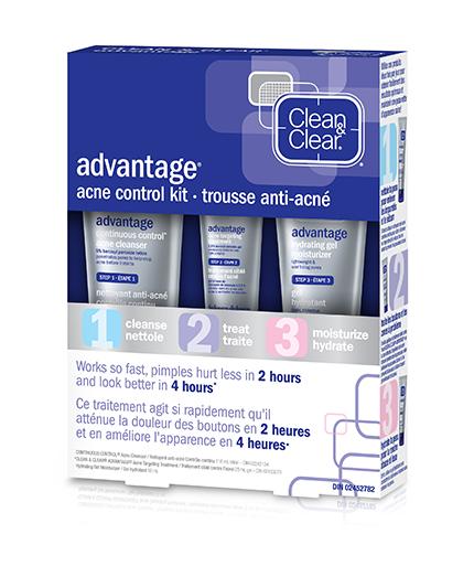 Clean & Clear Advantage Acne Control Kit
