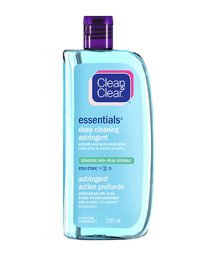 Clean & Clear Deep Cleaning Astringent for Sensitive Skin - 235 mL