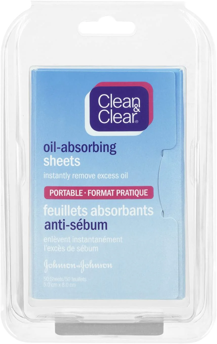 Clean & Clear Oil Absorbing Sheets - 50 sheets