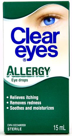 Clear Eyes Allergy Eye Drops - 15 ml