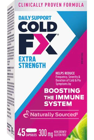 Cold-FX Extra Strength Daily Support - 12 capsules - Image 2