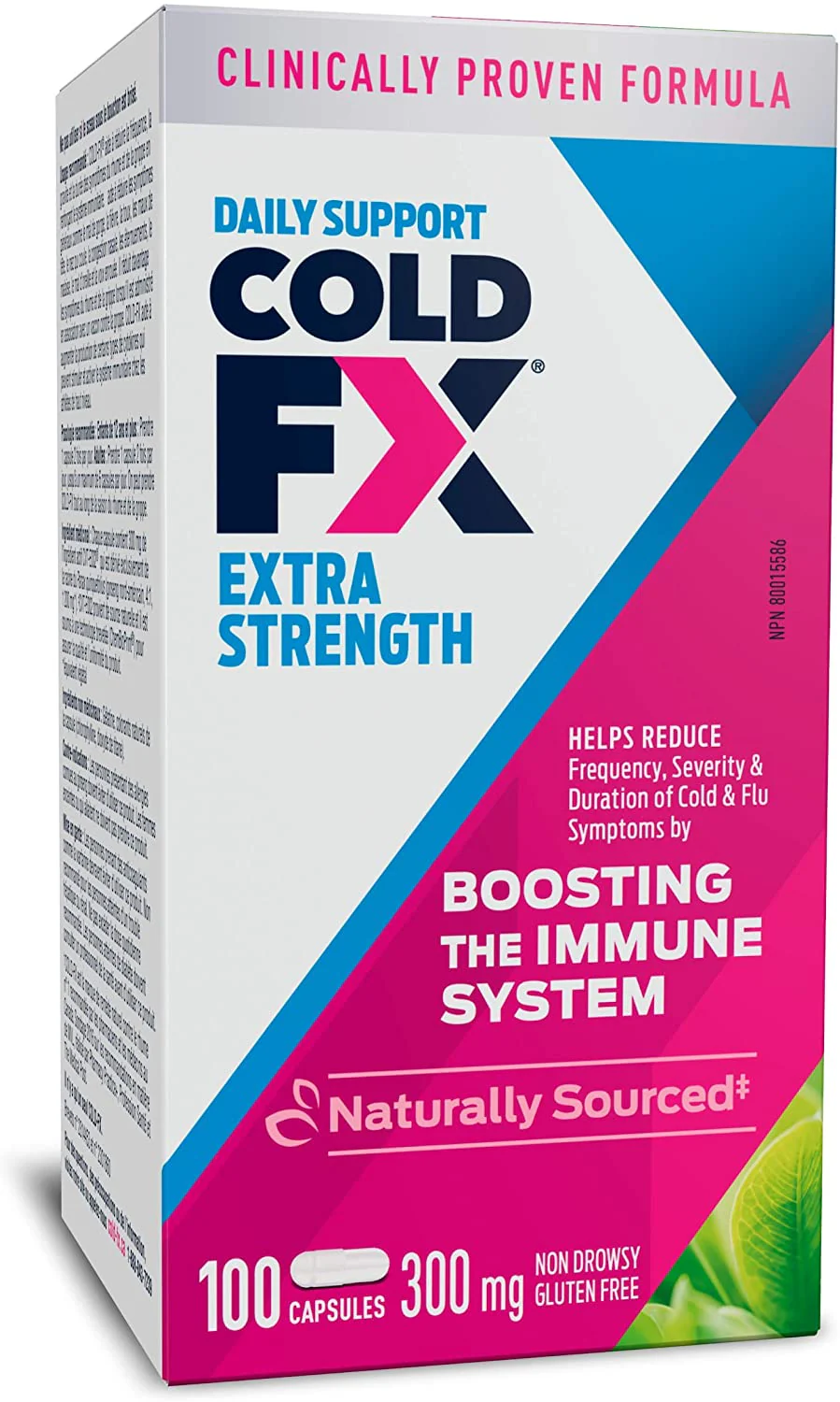 Cold-FX Extra Strength Daily Support - 12 capsules - Image 3