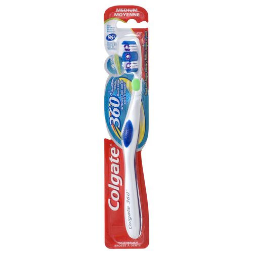Colgate 360 Toothbrush, Medium