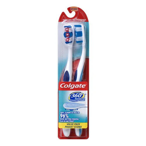 Colgate 360 Toothbrush Value Pack - 2 units