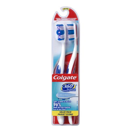 Colgate 360 Toothbrush Value Pack - 2 units - Image 2