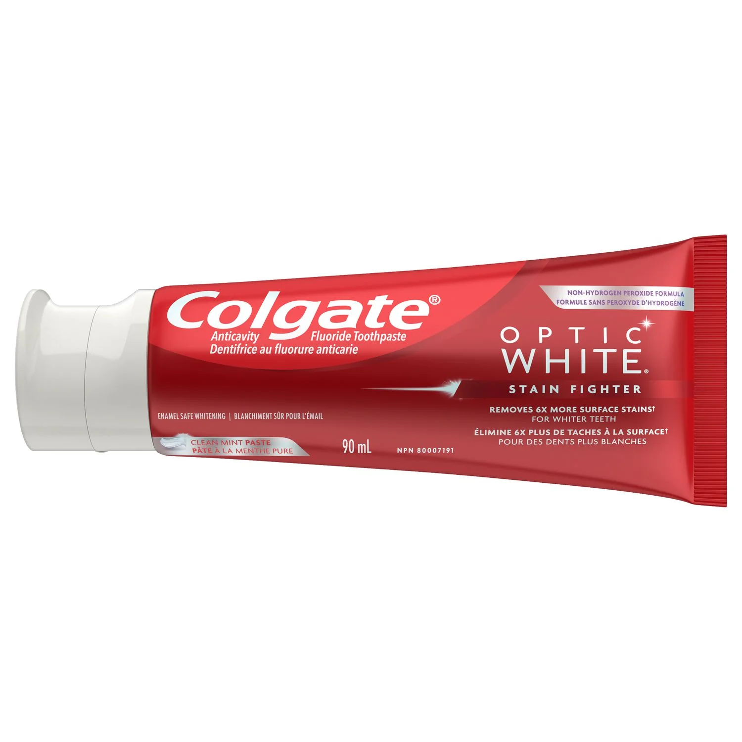 Colgate Optic White Stain Fighter Clean Mint Toothpaste - 90 ml