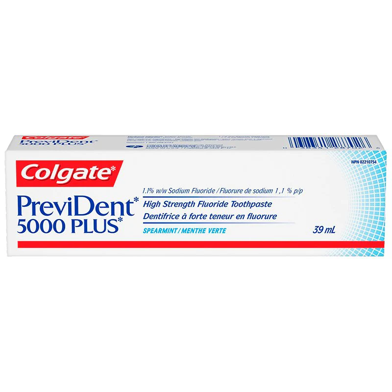 Colgate PreviDent 5000 Plus Toothpaste, Spearmint - 39 ml