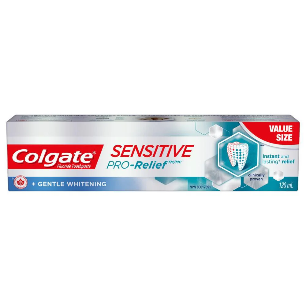Colgate Sensitive Pro-Relief + Gentle Whitening Toothpaste - 120 ml