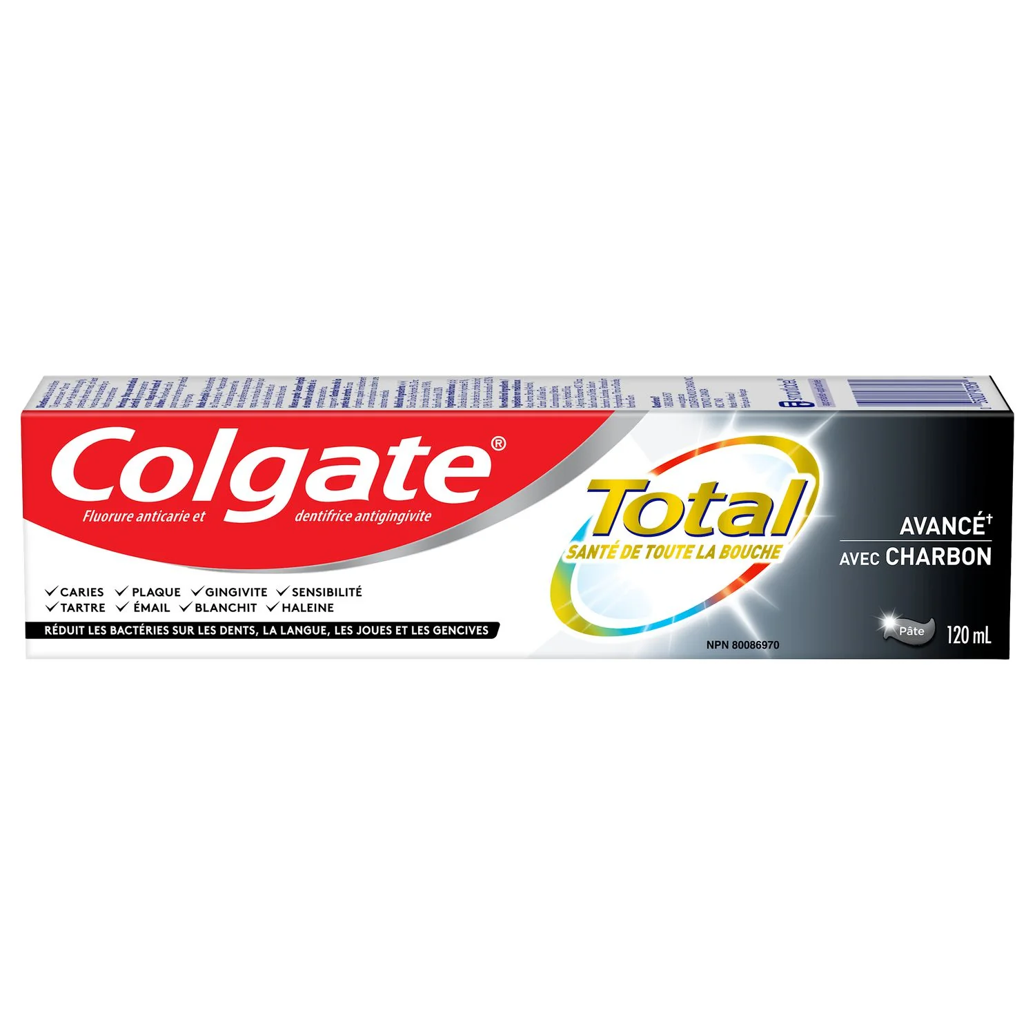 Colgate Total Advanced Charcoal Toothpaste - 120 ml
