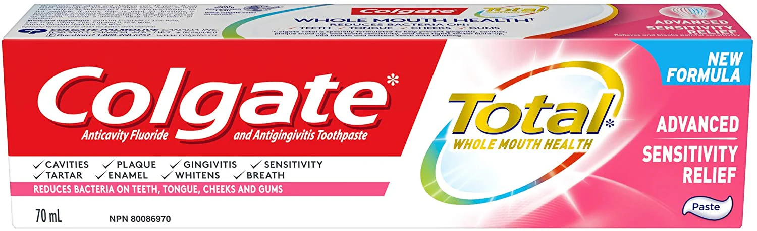 Colgate Total Advanced Sensitive Toothpaste - 70 ml