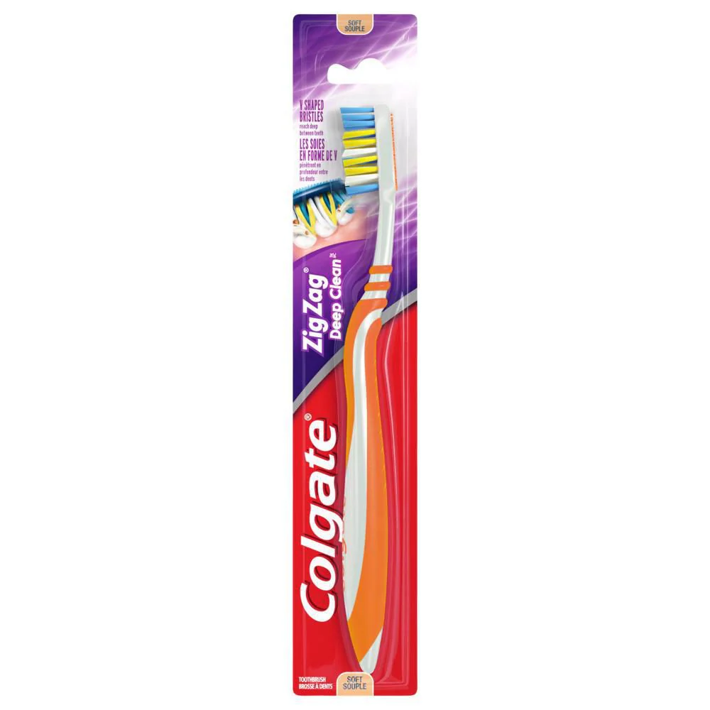 Colgate ZigZag Toothbrush, Soft