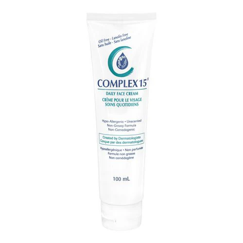 Complex 15 Daily Face Cream, Oil Free, Lanolin Free - 100 mL