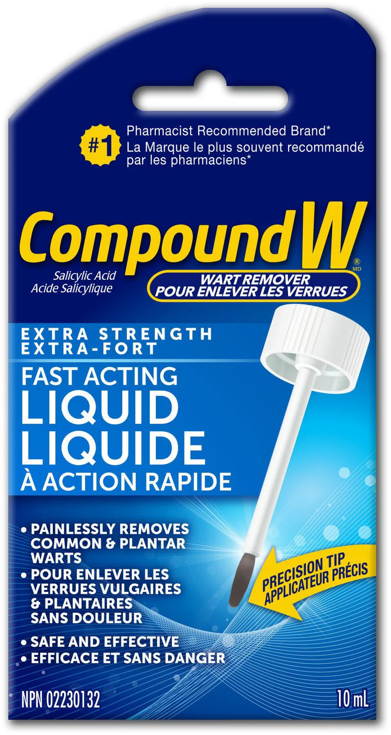 Compound W Extrra Strength Fast Acting Liquid - 10 ml