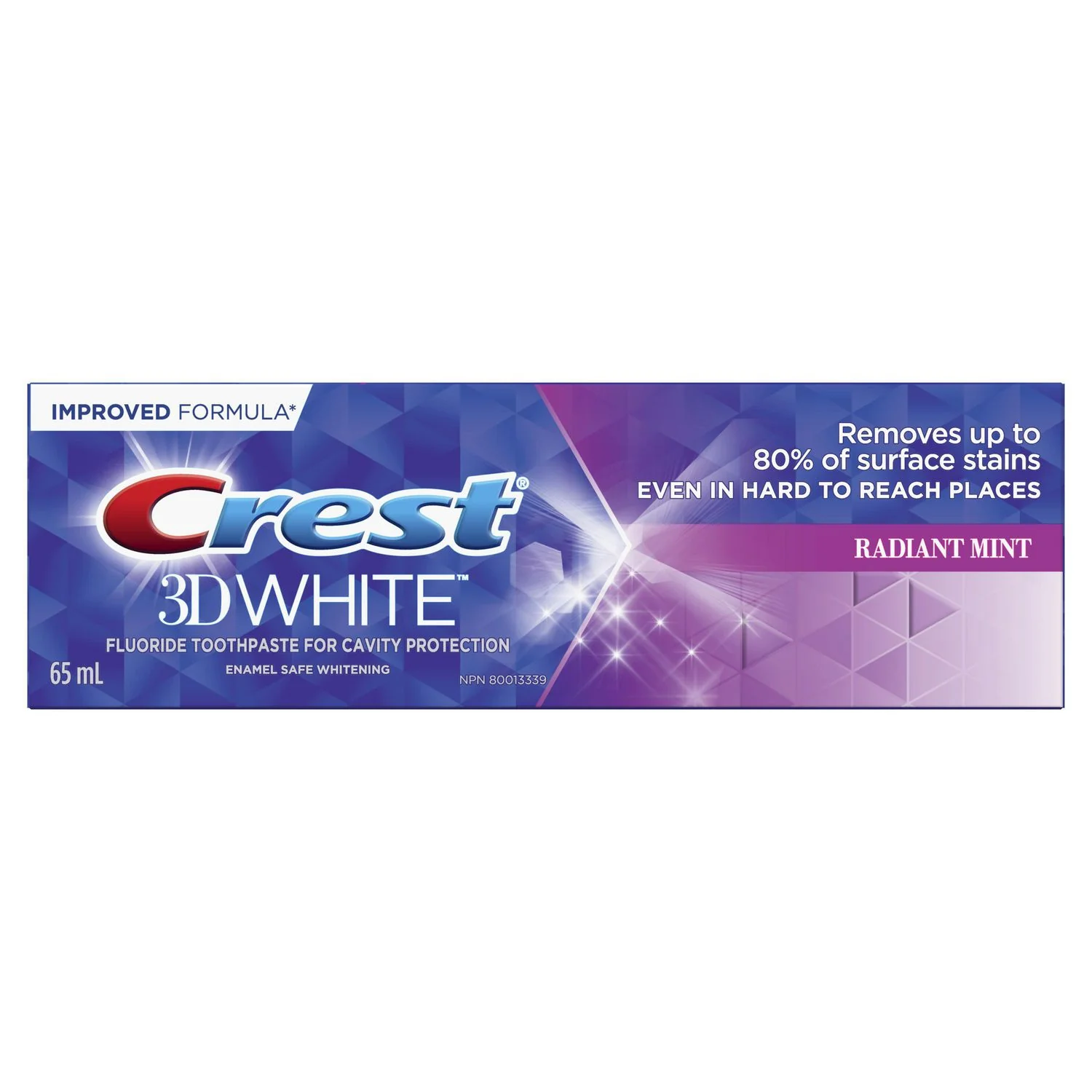 Crest 3D White, Whitening Toothpaste, Radiant Mint