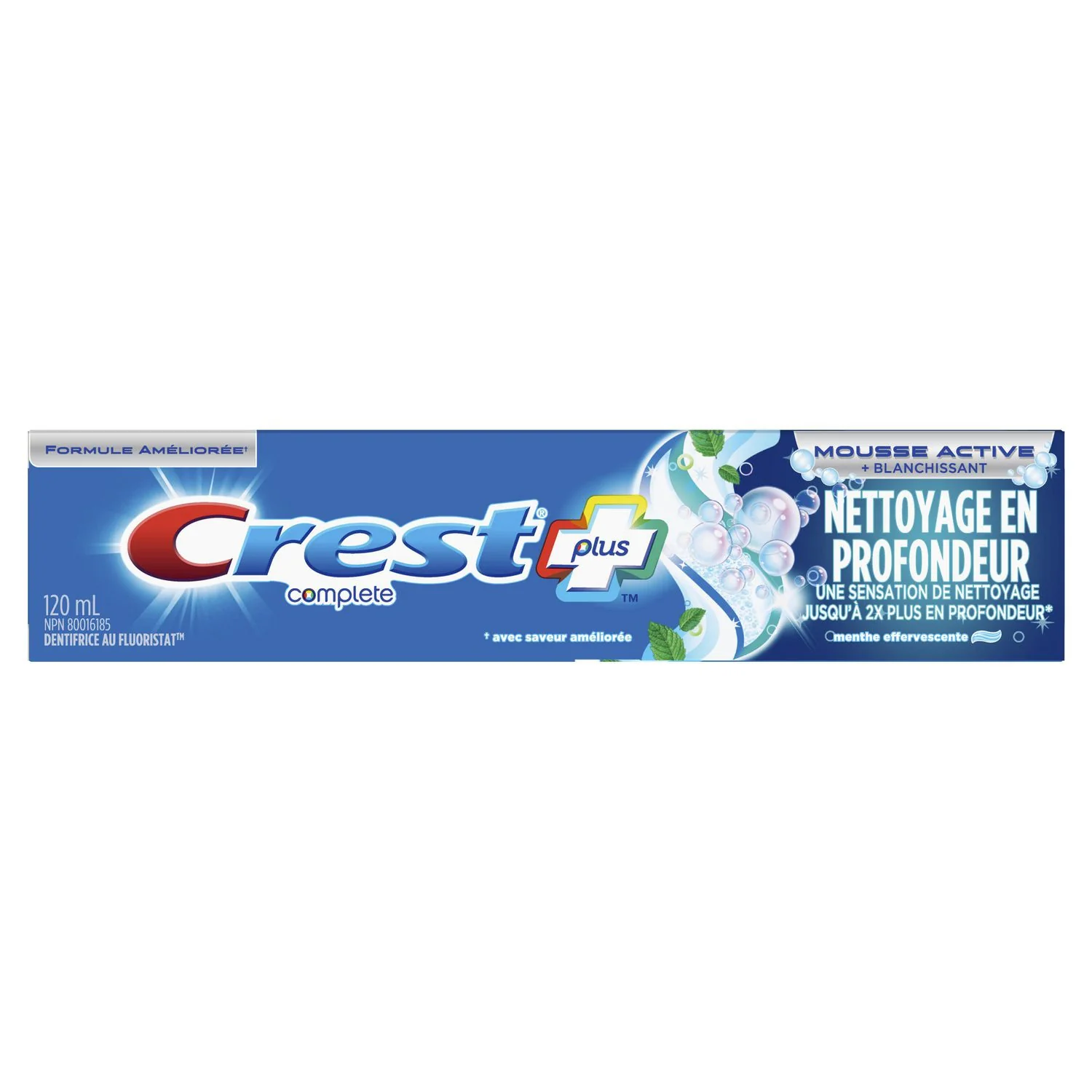 Crest Complete Whitening Plus Deep Clean Toothpaste - 120 ml