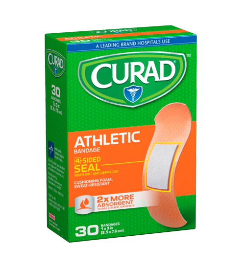 Curad Athletic Bandage - 30 bandages