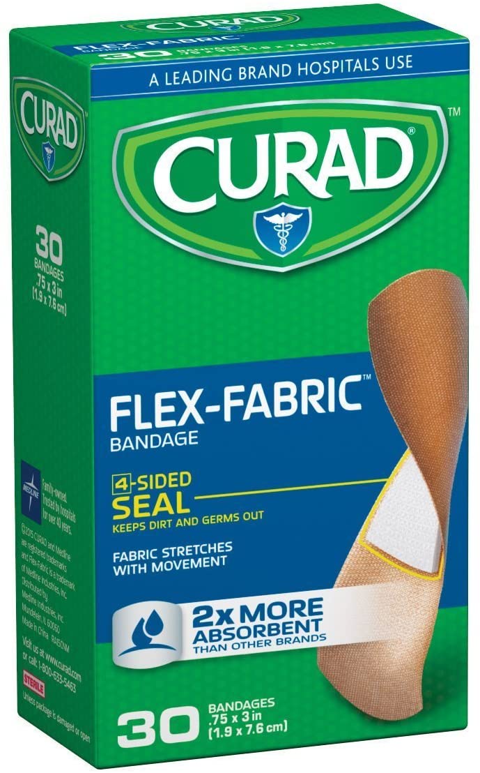 Curad Flex-Fabric Bandage - 30 bandages